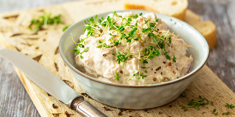Eiweißreicher Thunfisch-Dip